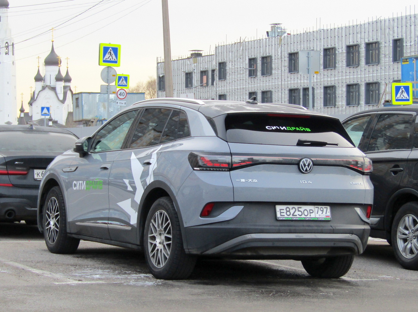 Санкт-Петербург, Volkswagen ID.4 № Е 825 ОР 797