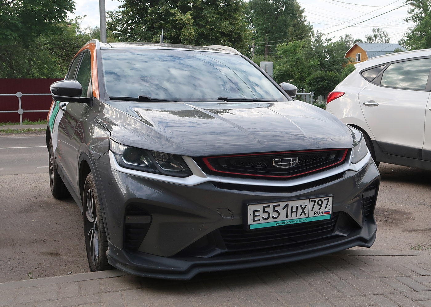 Москва, Geely Coolray № Е 551 НХ 797