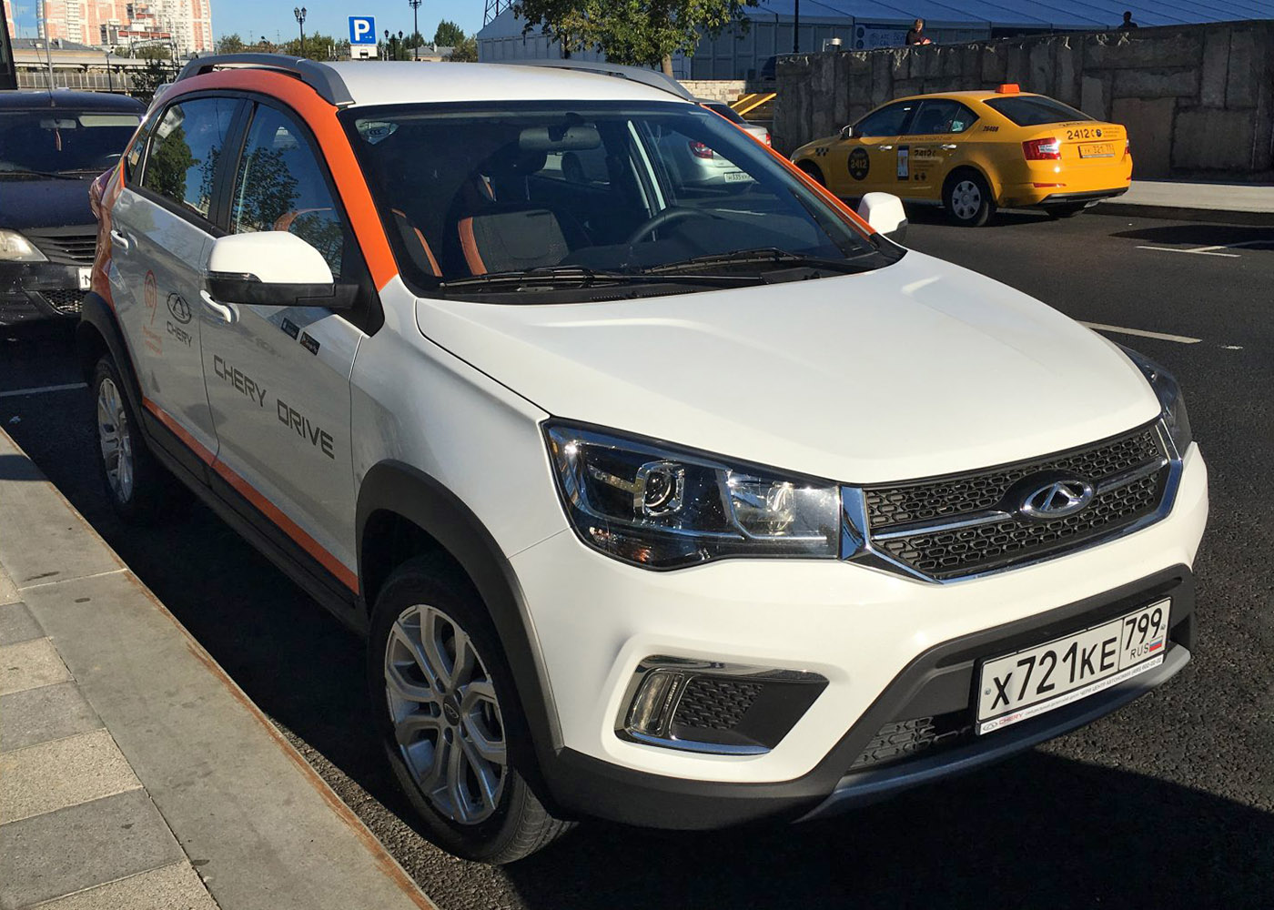 Москва, Chery Tiggo 2 № Х 721 КЕ 799
