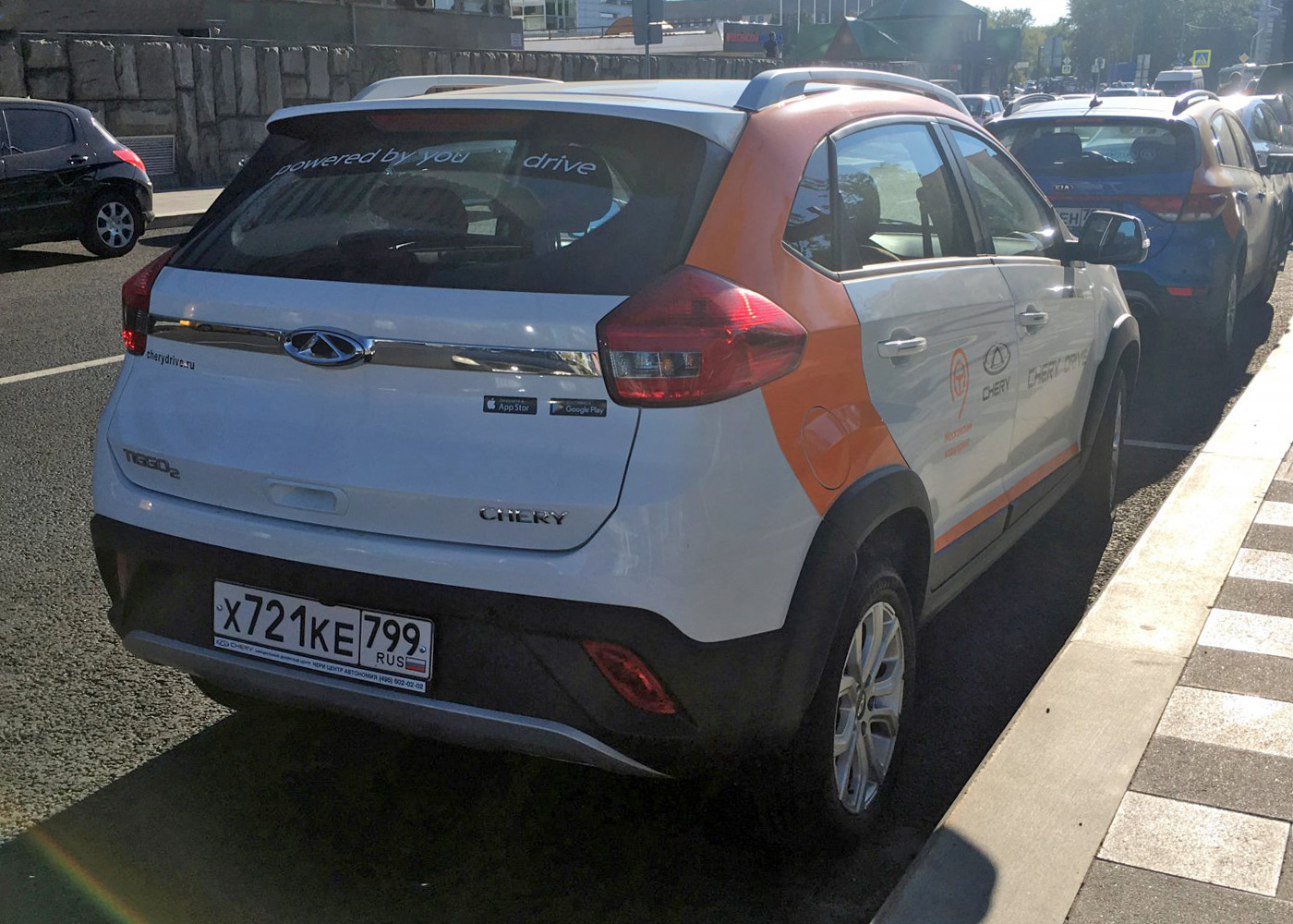Москва, Chery Tiggo 2 № Х 721 КЕ 799