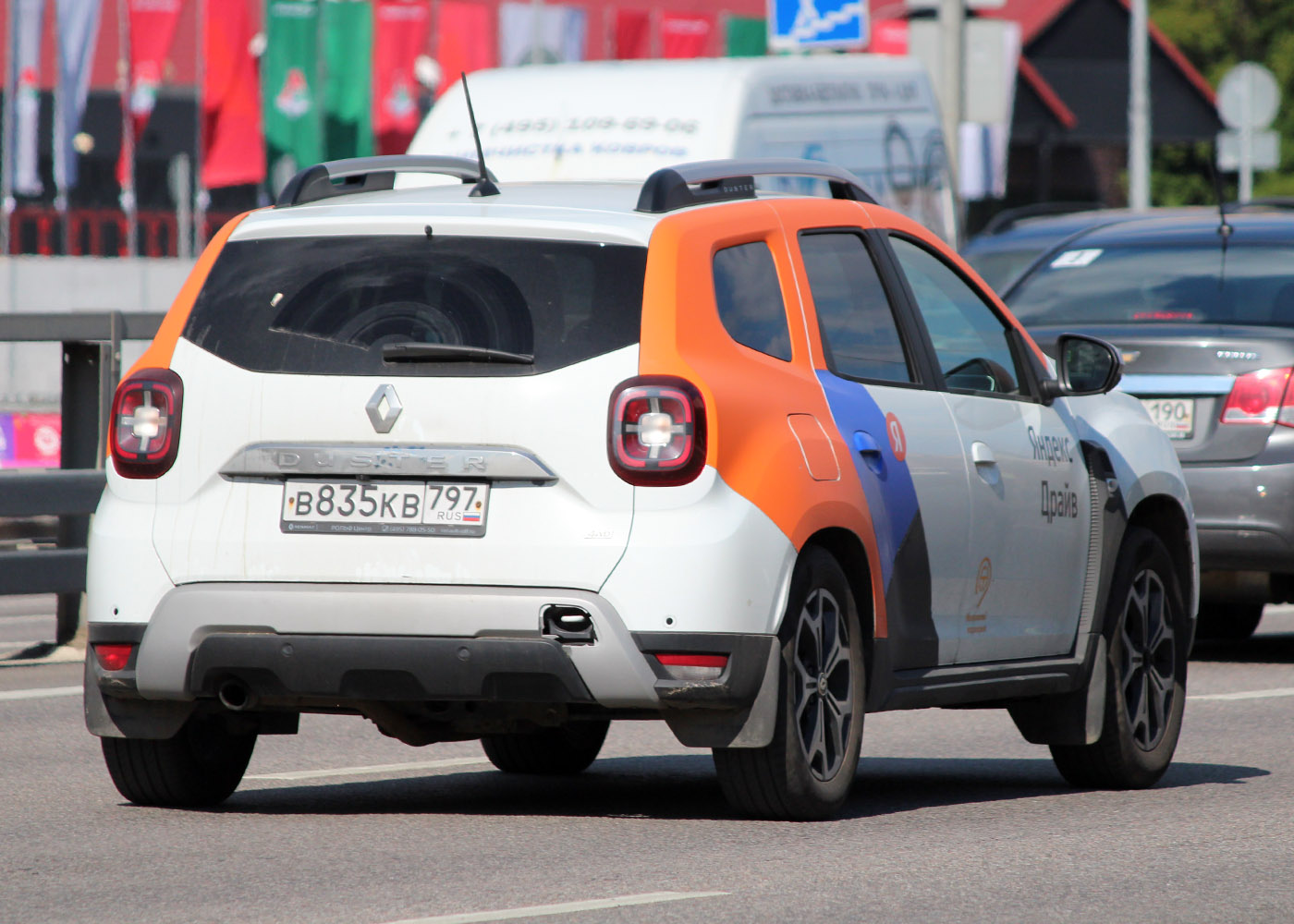 Москва, Renault Duster № В 835 КВ 797