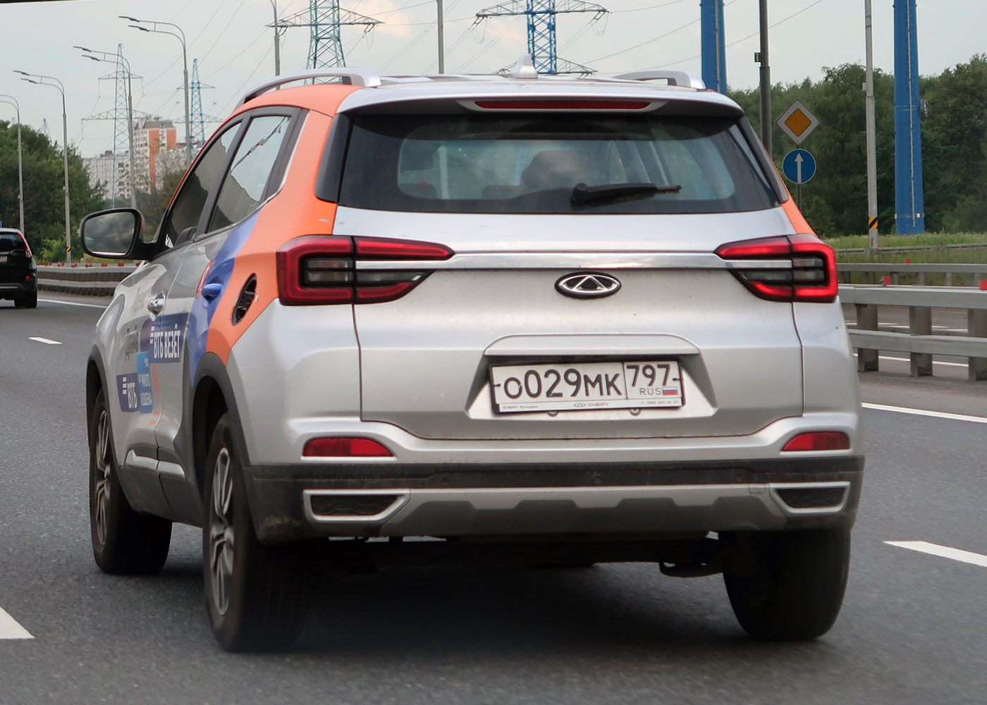Москва, Chery Tiggo 4 № О 029 МК 797