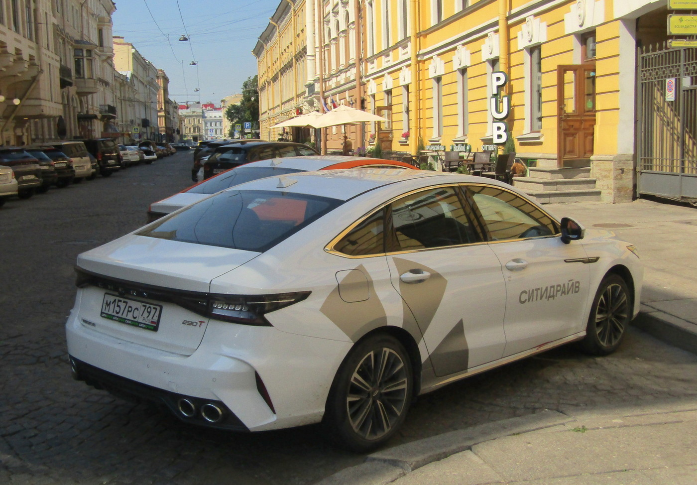Санкт-Петербург, Chery Arrizo 8 № М 157 РС 797