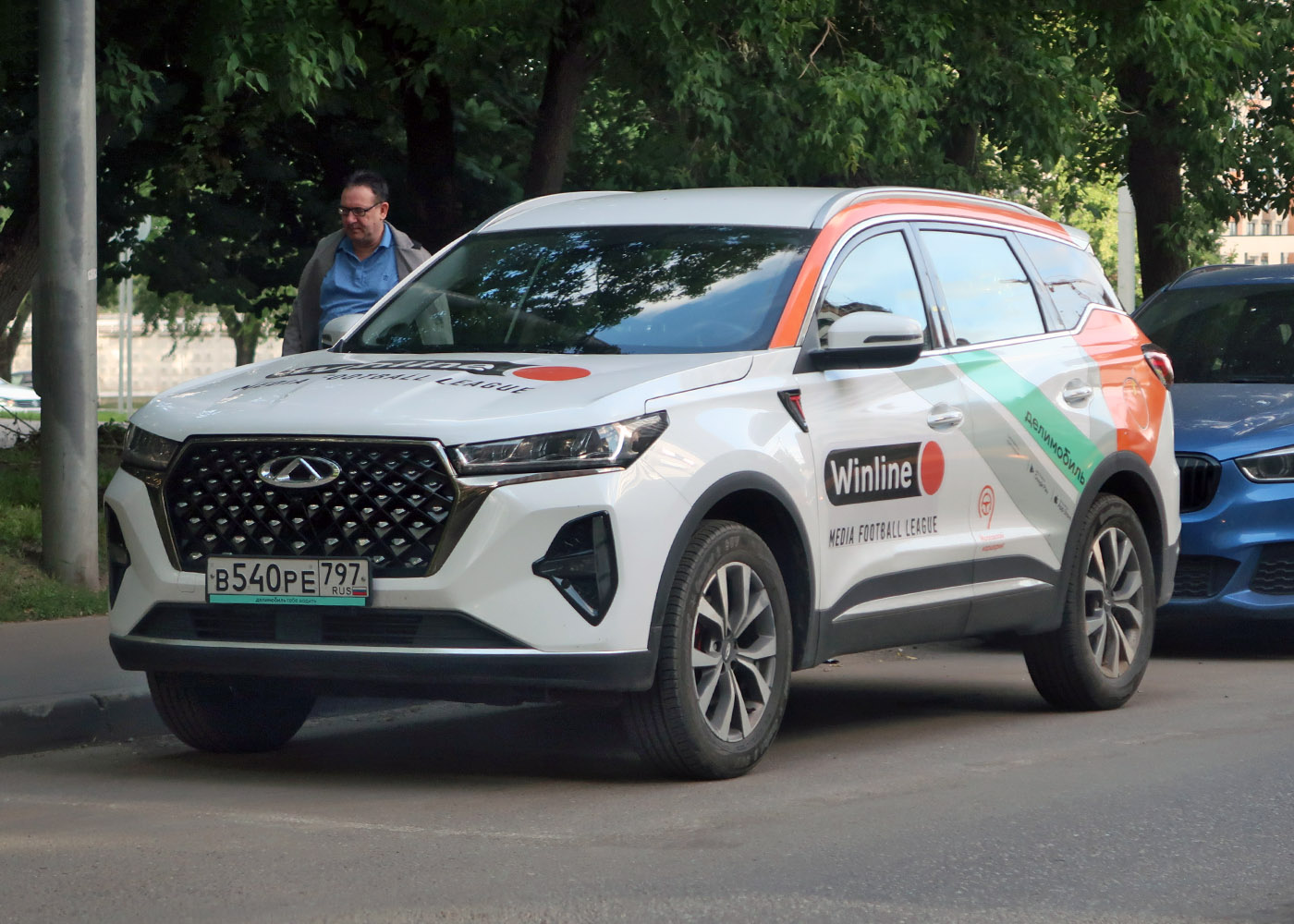 Москва, Chery Tiggo 7 № В 540 РЕ 797