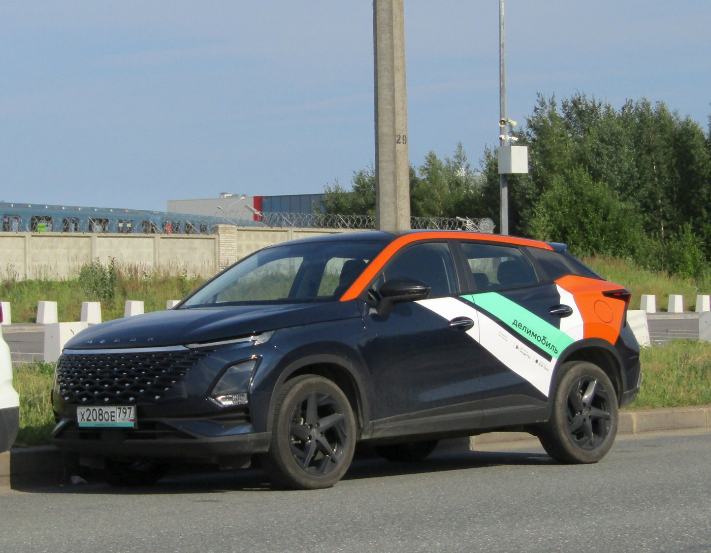 Санкт-Петербург, Omoda C5 № Х 208 ОЕ 797