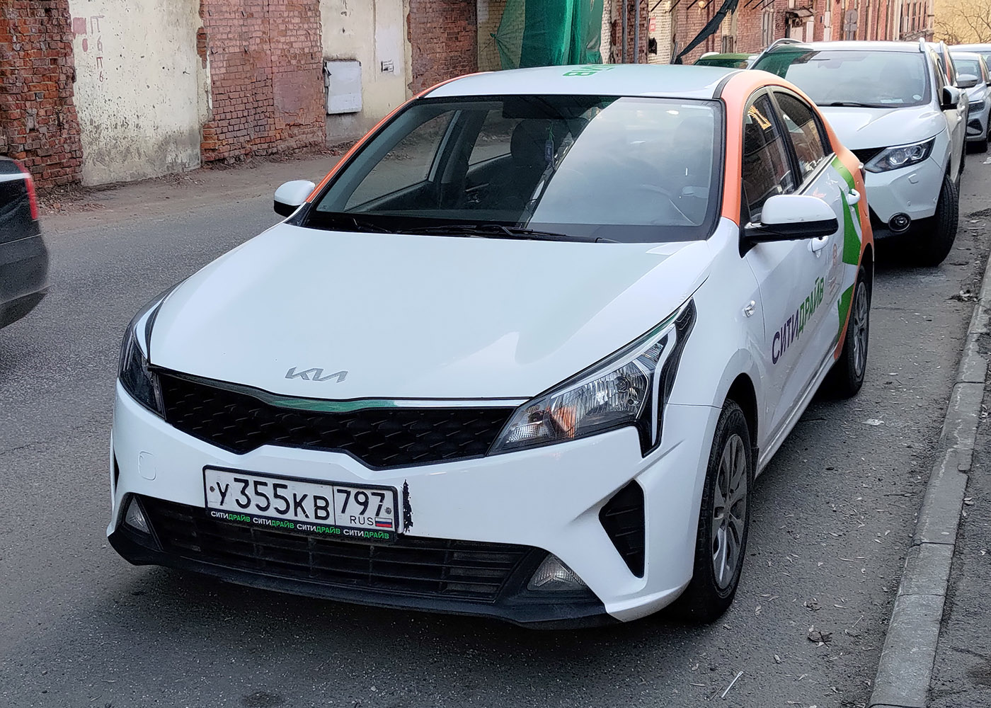 Москва, KIA Rio № У 355 КВ 797