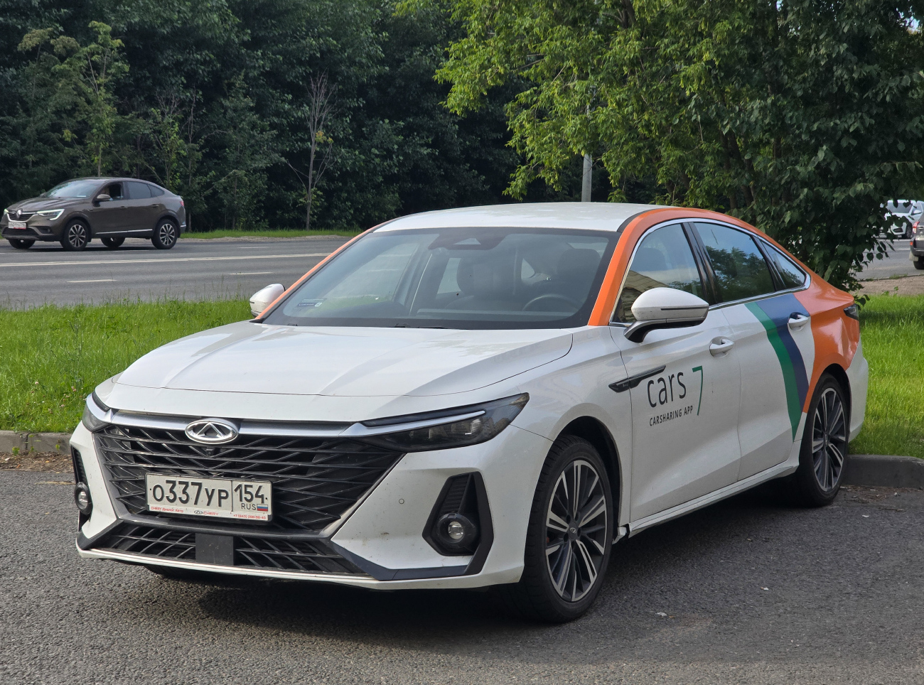 Казань, Chery Arrizo 8 № О 337 УР 154