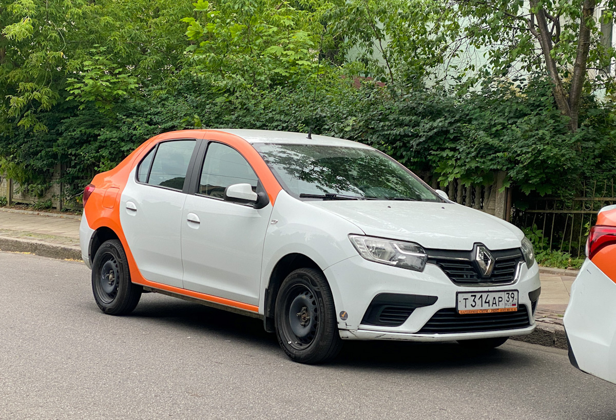 Калининград, Renault Logan № Т 314 АР 39