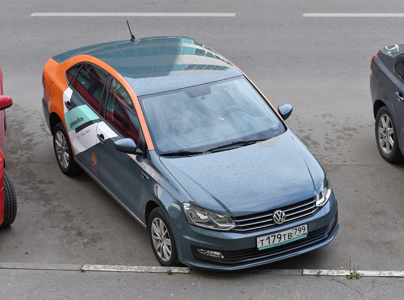 Москва, Volkswagen Polo № Т 179 ТВ 799