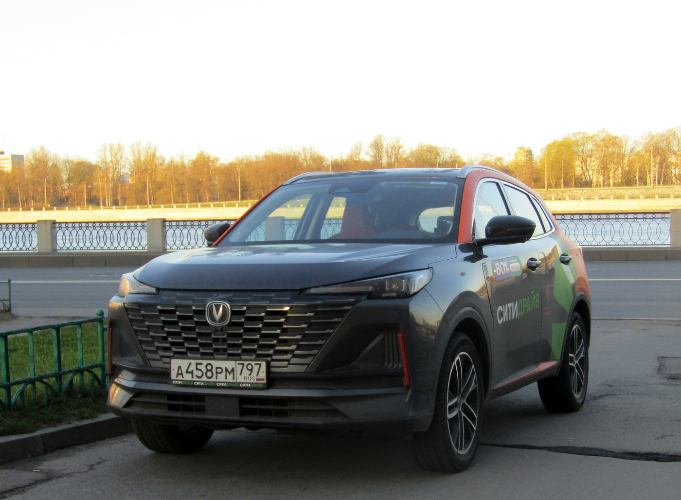 Санкт-Петербург, Changan CS55 / UNI-S № А 458 РМ 797