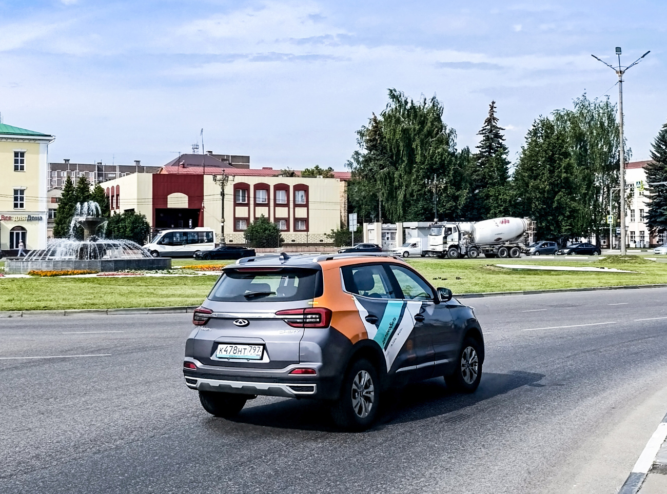 Москва, Chery Tiggo 4 № К 478 НТ 797
