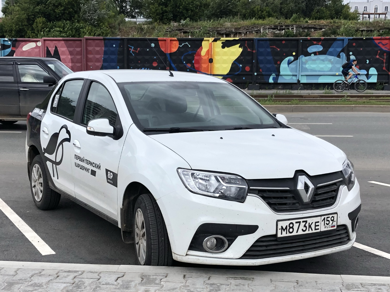 Пермь, Renault Logan № М 873 КЕ 159