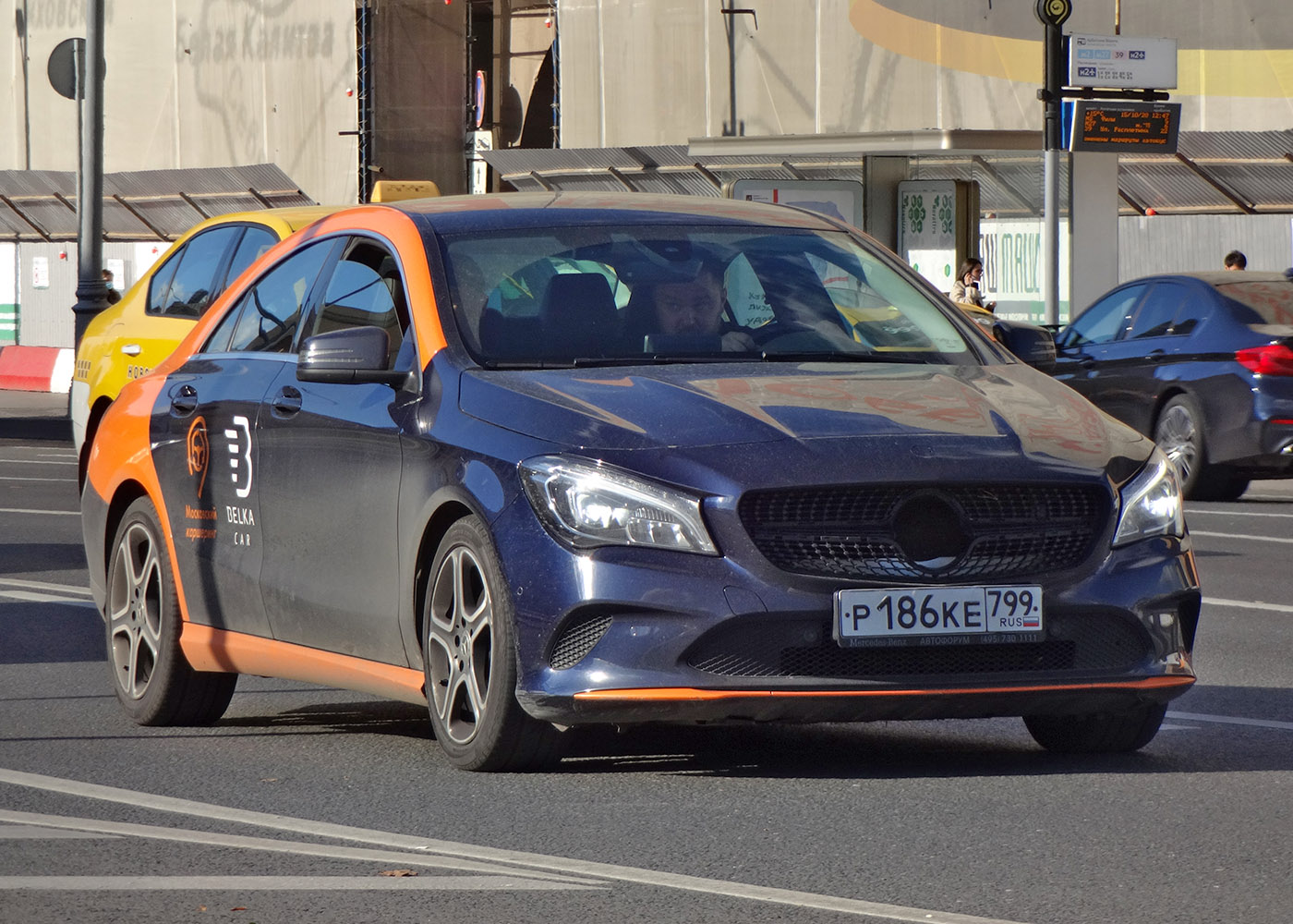 Москва, Mercedes-Benz CLA-Klasse № Р 186 КЕ 799