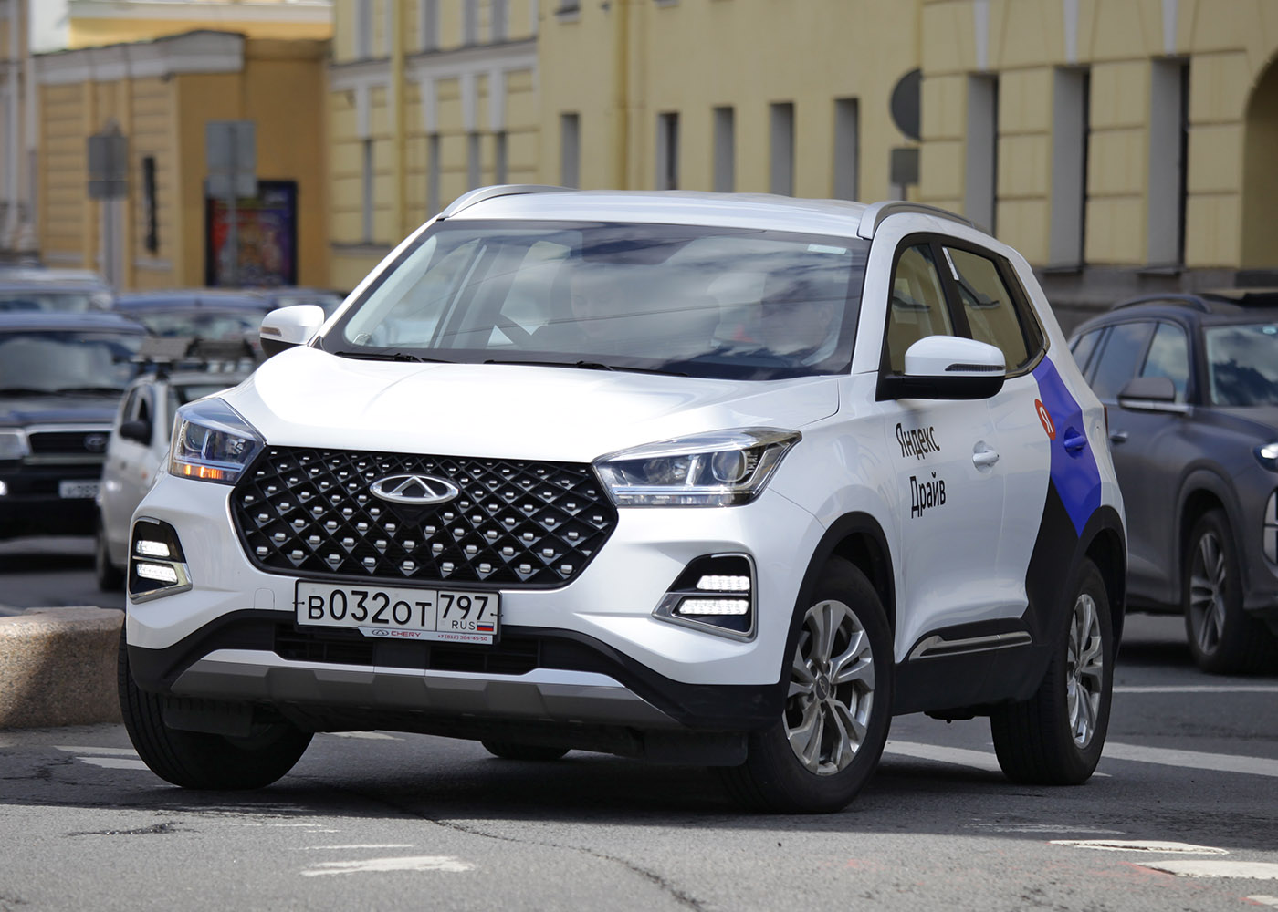 Санкт-Петербург, Chery Tiggo 4 № В 032 ОТ 797