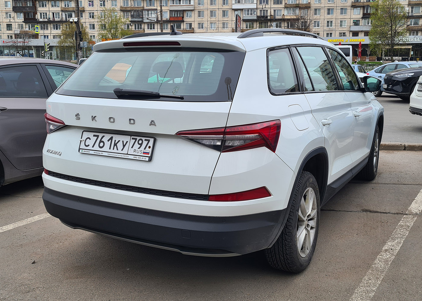 Санкт-Петербург, Škoda Kodiaq № С 761 КУ 797