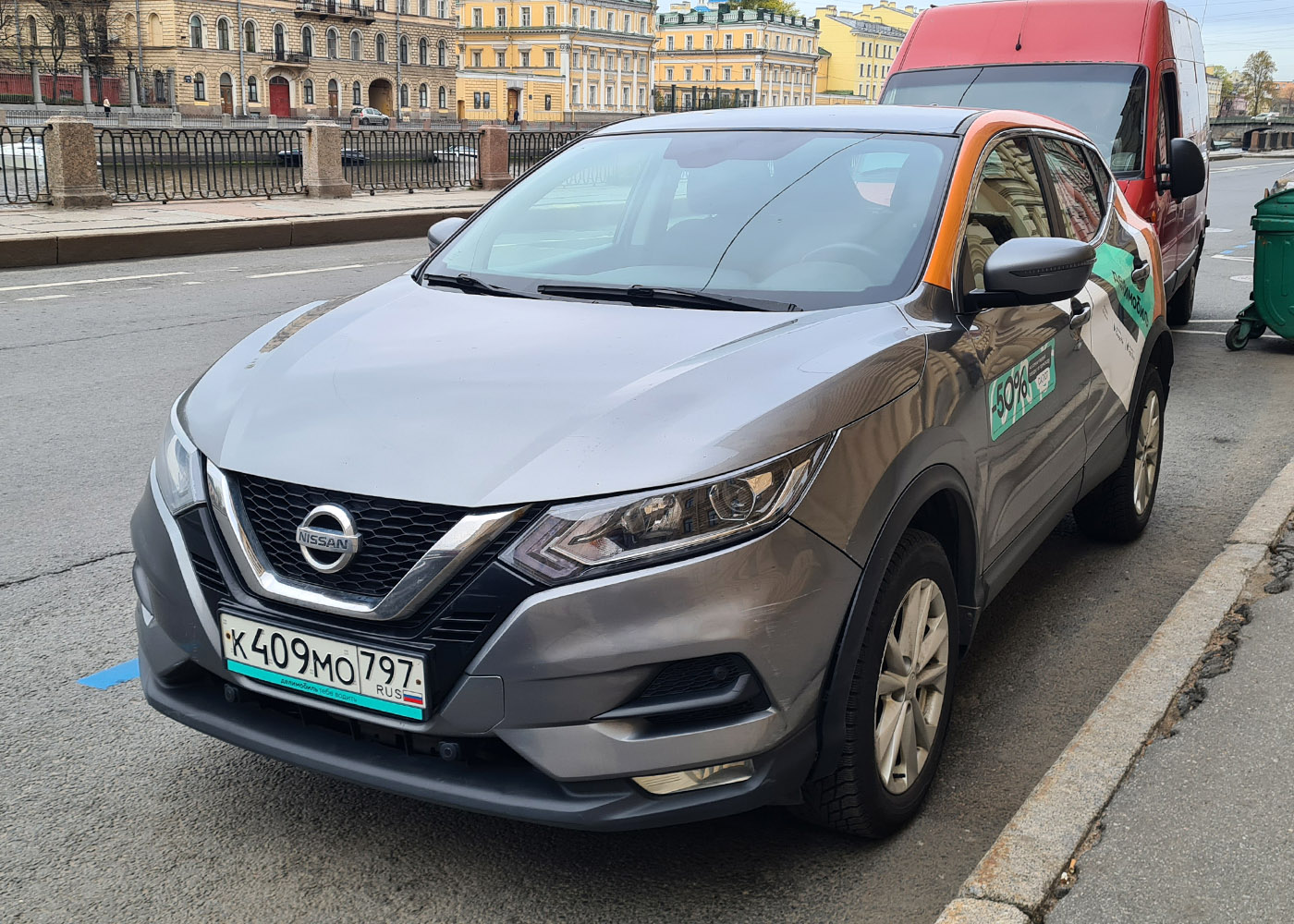 Санкт-Петербург, Nissan Qashqai № К 409 МО 797