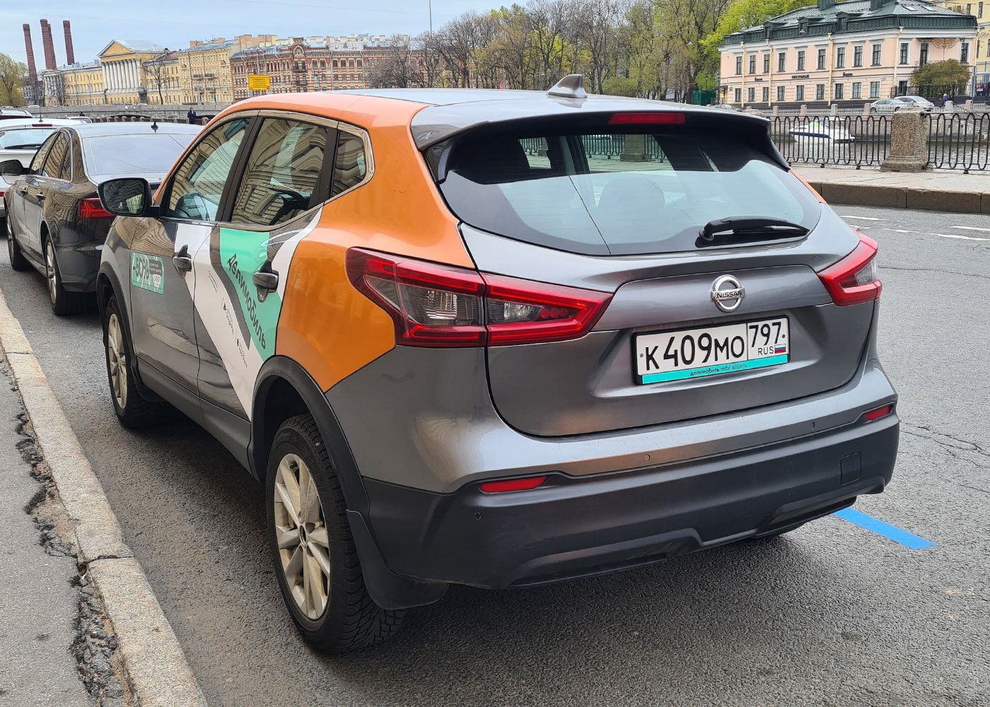 Санкт-Петербург, Nissan Qashqai № К 409 МО 797