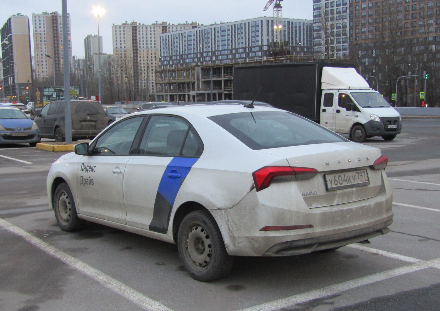 Санкт-Петербург, Škoda Rapid № У 604 КУ 797