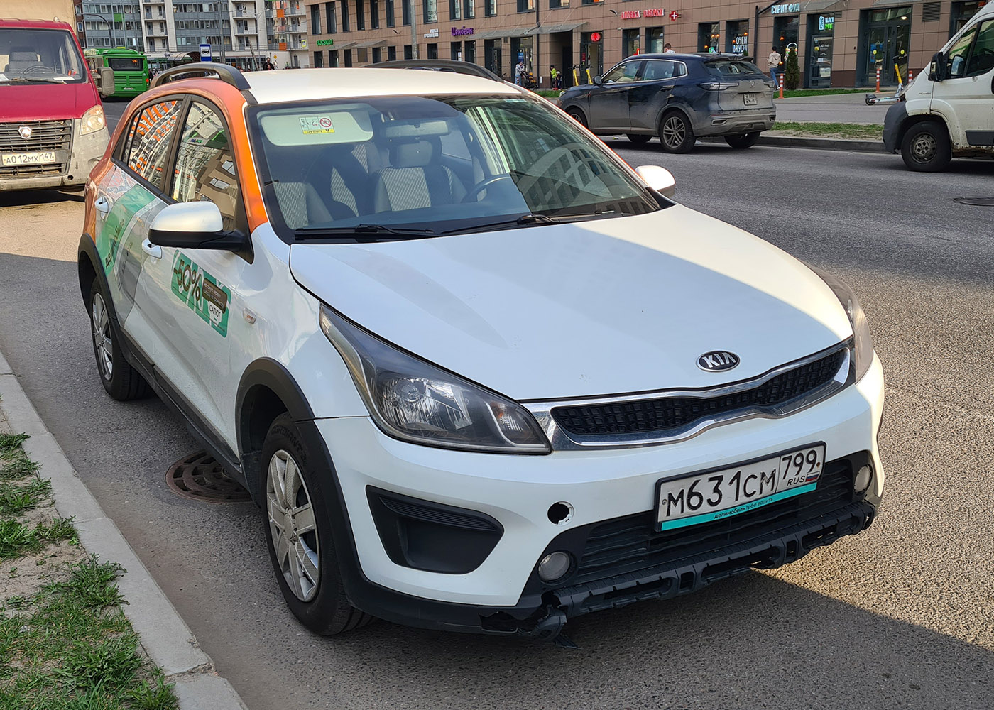 Санкт-Петербург, KIA Rio № М 631 СМ 799