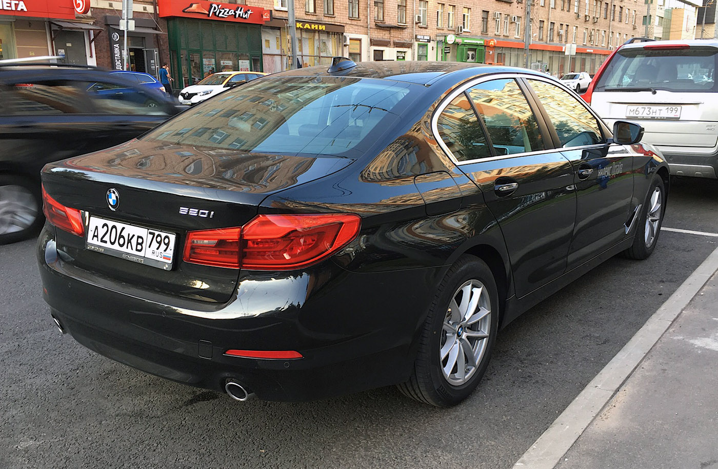 Межгород (Москва - Санкт-Петербург), BMW 5 Series № А 206 КВ 799