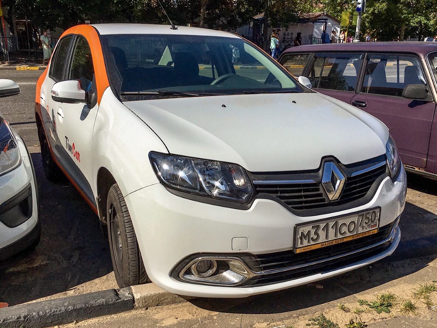 Москва, Renault Logan № М 311 СО 750