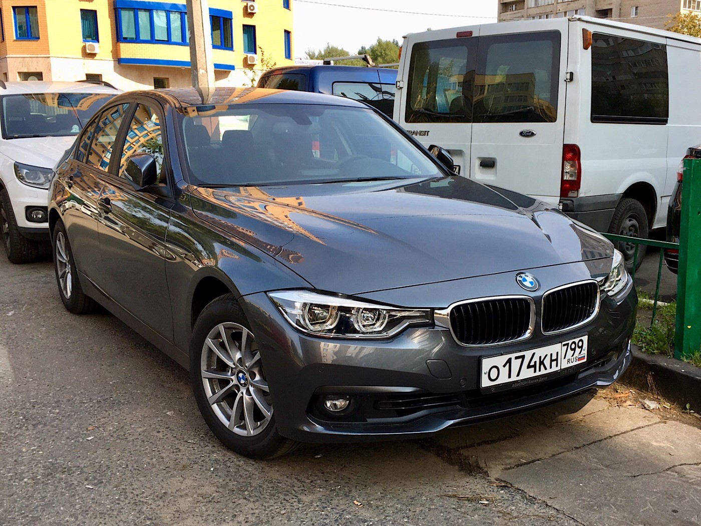 Москва, BMW 3 Series № О 174 КН 799