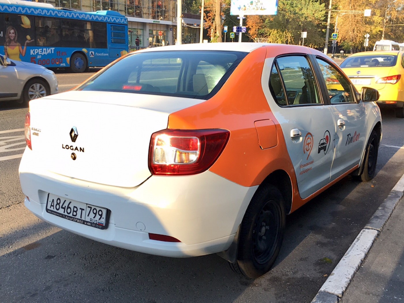 Москва, Renault Logan № А 846 ВТ 799
