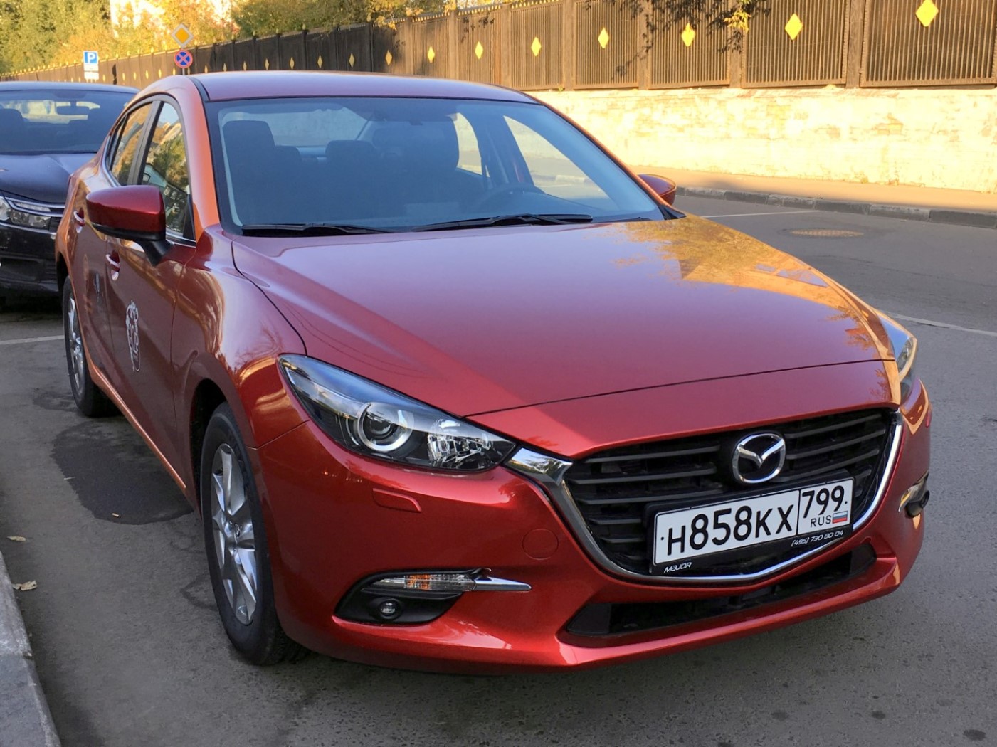 Москва, Mazda 3 № Н 858 КХ 799