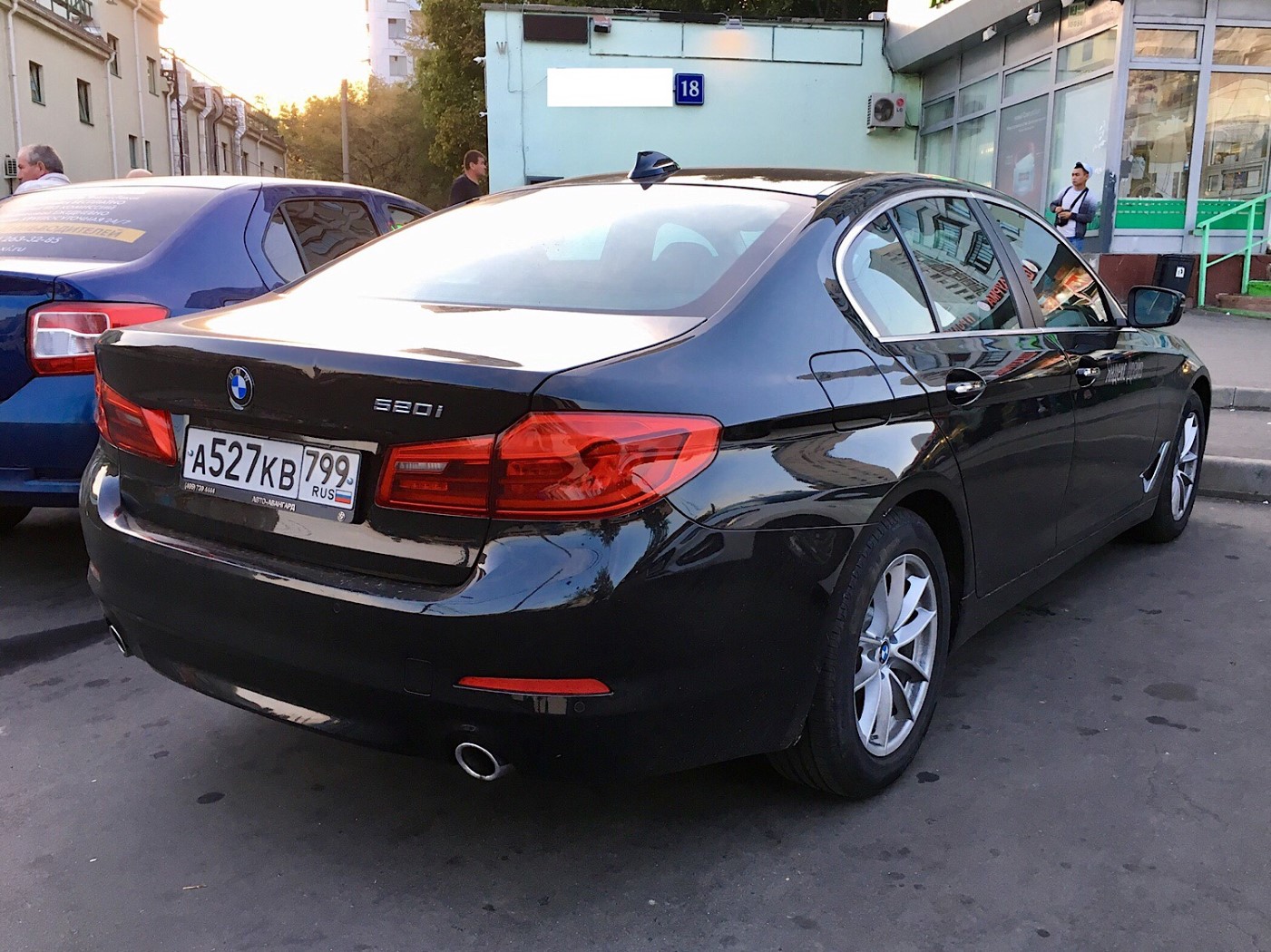 Межгород (Москва - Санкт-Петербург), BMW 5 Series № А 527 КВ 799