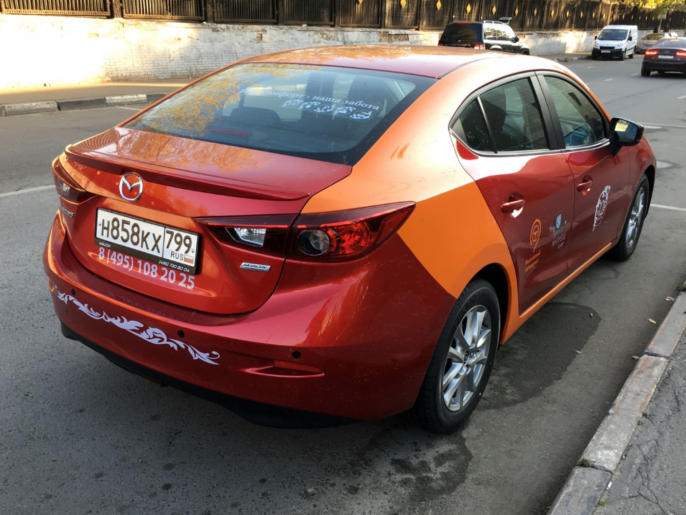 Москва, Mazda 3 № Н 858 КХ 799