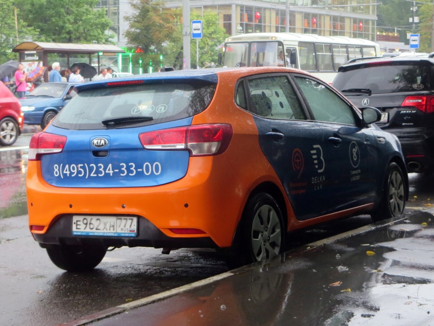 Москва, KIA Rio № Е 962 ХН 777