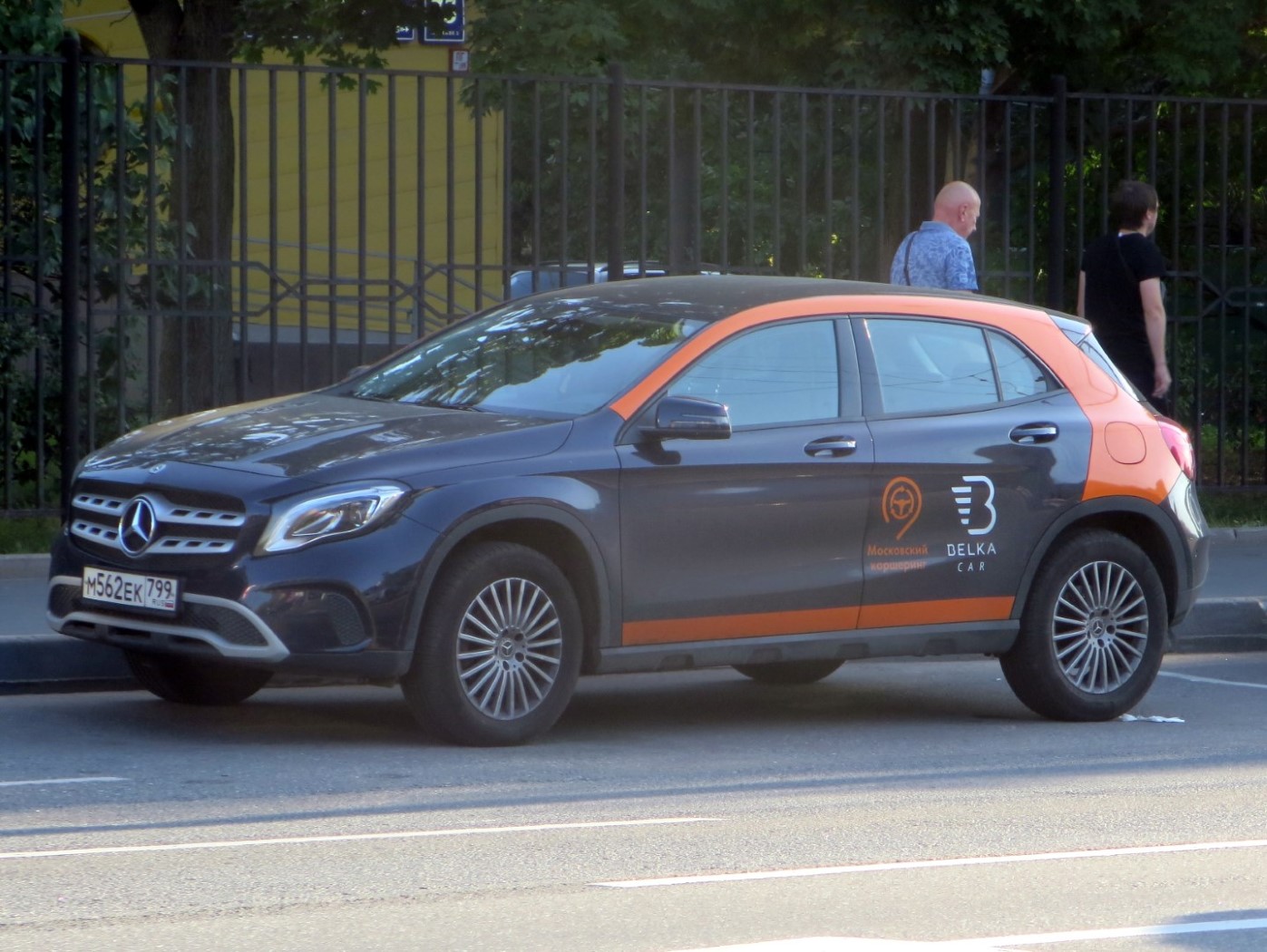 Москва, Mercedes-Benz GLA-Klasse № М 562 ЕК 799