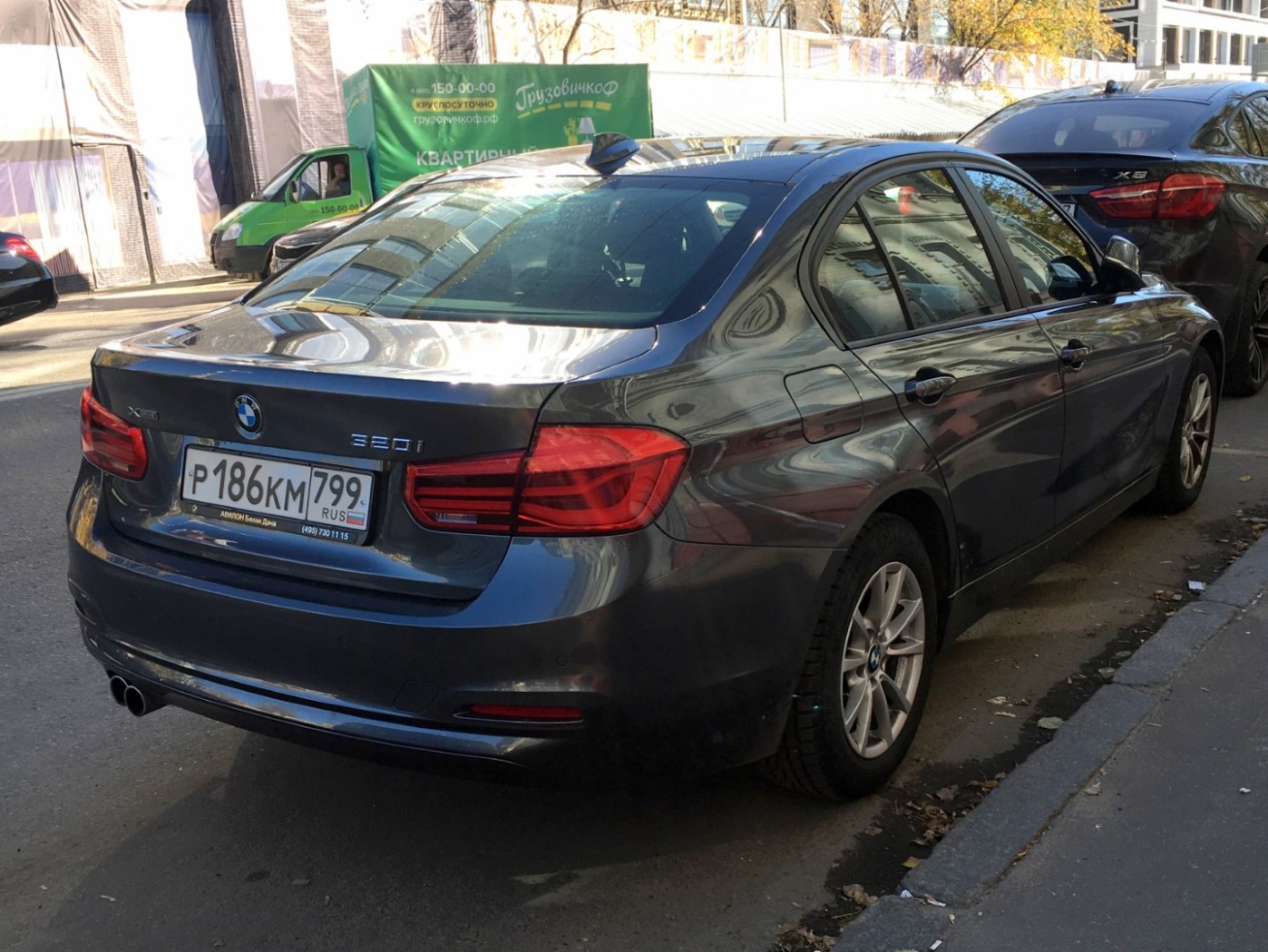 Москва, BMW 3 Series № Р 186 КМ 799