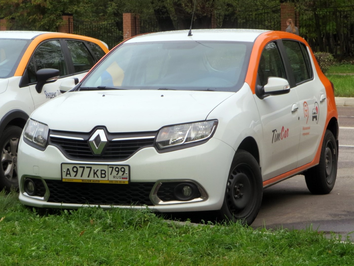 Москва, Renault Sandero № А 977 КВ 799
