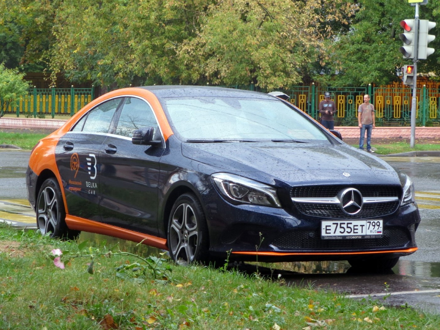 Москва, Mercedes-Benz CLA-Klasse № Е 755 ЕТ 799