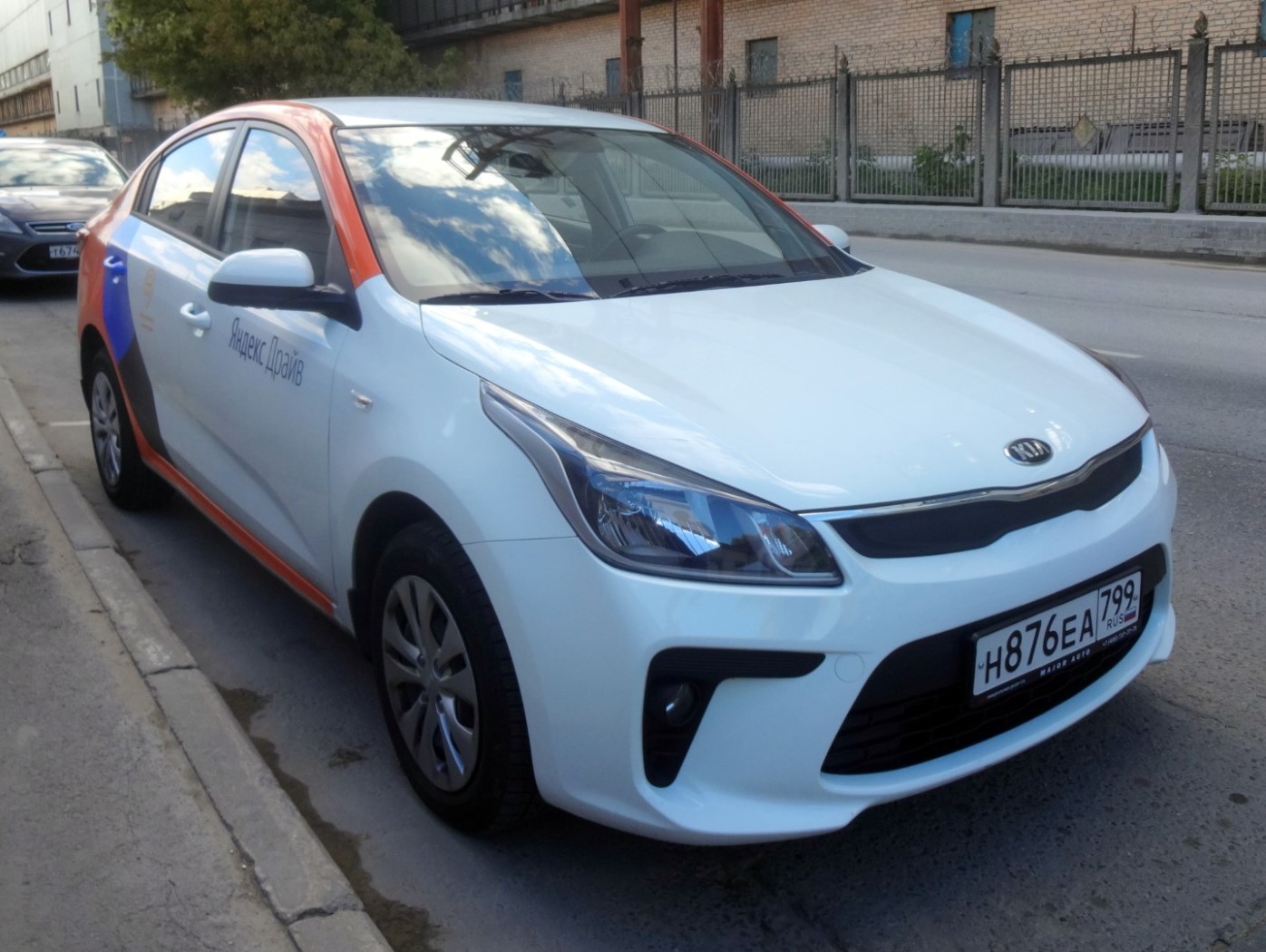 Москва, KIA Rio № Н 876 ЕА 799