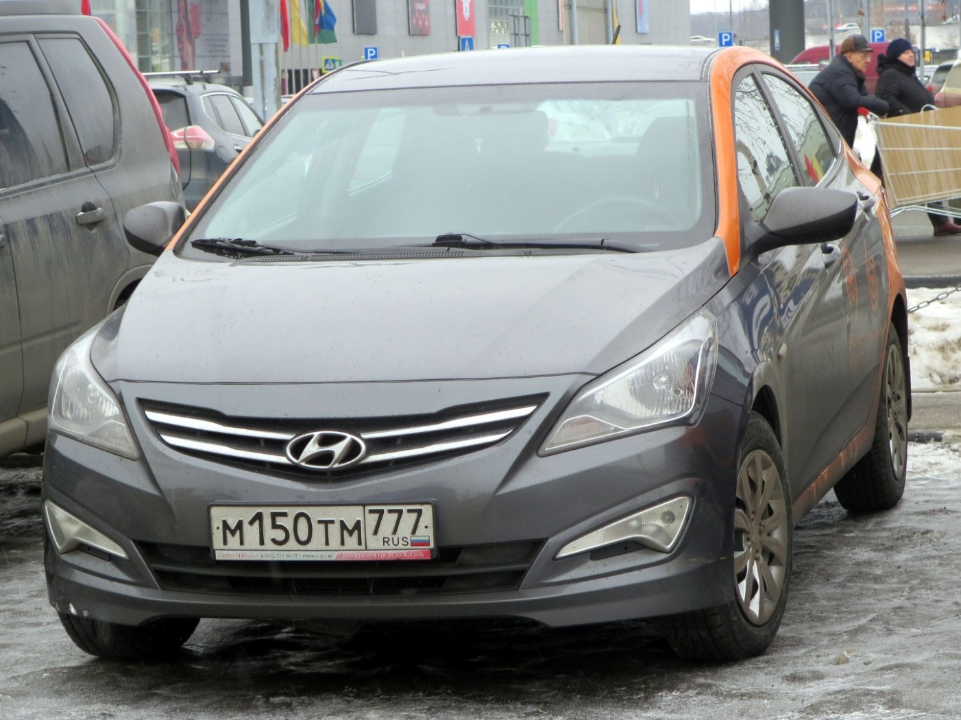 Москва, Hyundai Solaris № М 150 ТМ 777