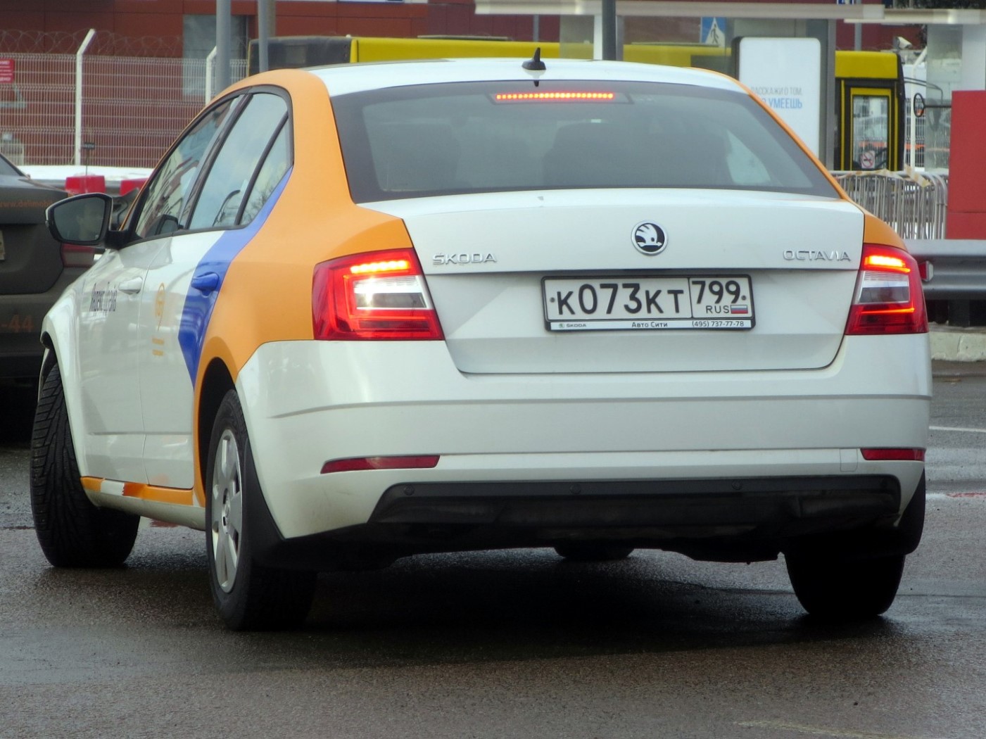 Москва, Škoda Octavia № К 073 КТ 799