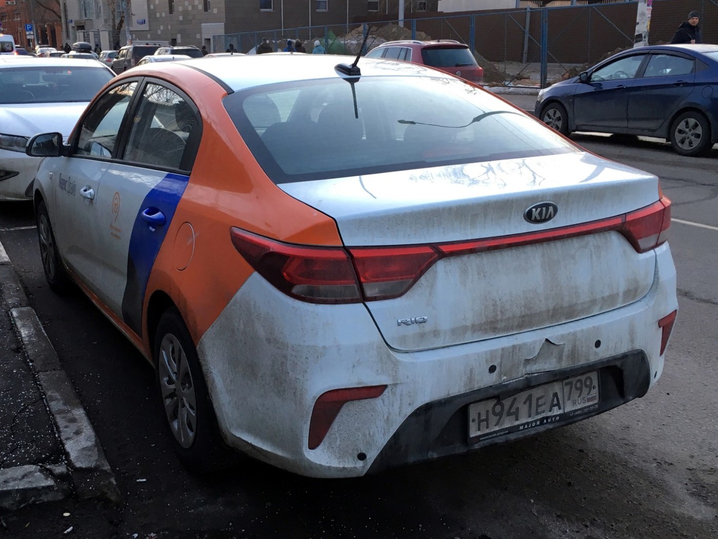 Москва, KIA Rio № Н 941 ЕА 799