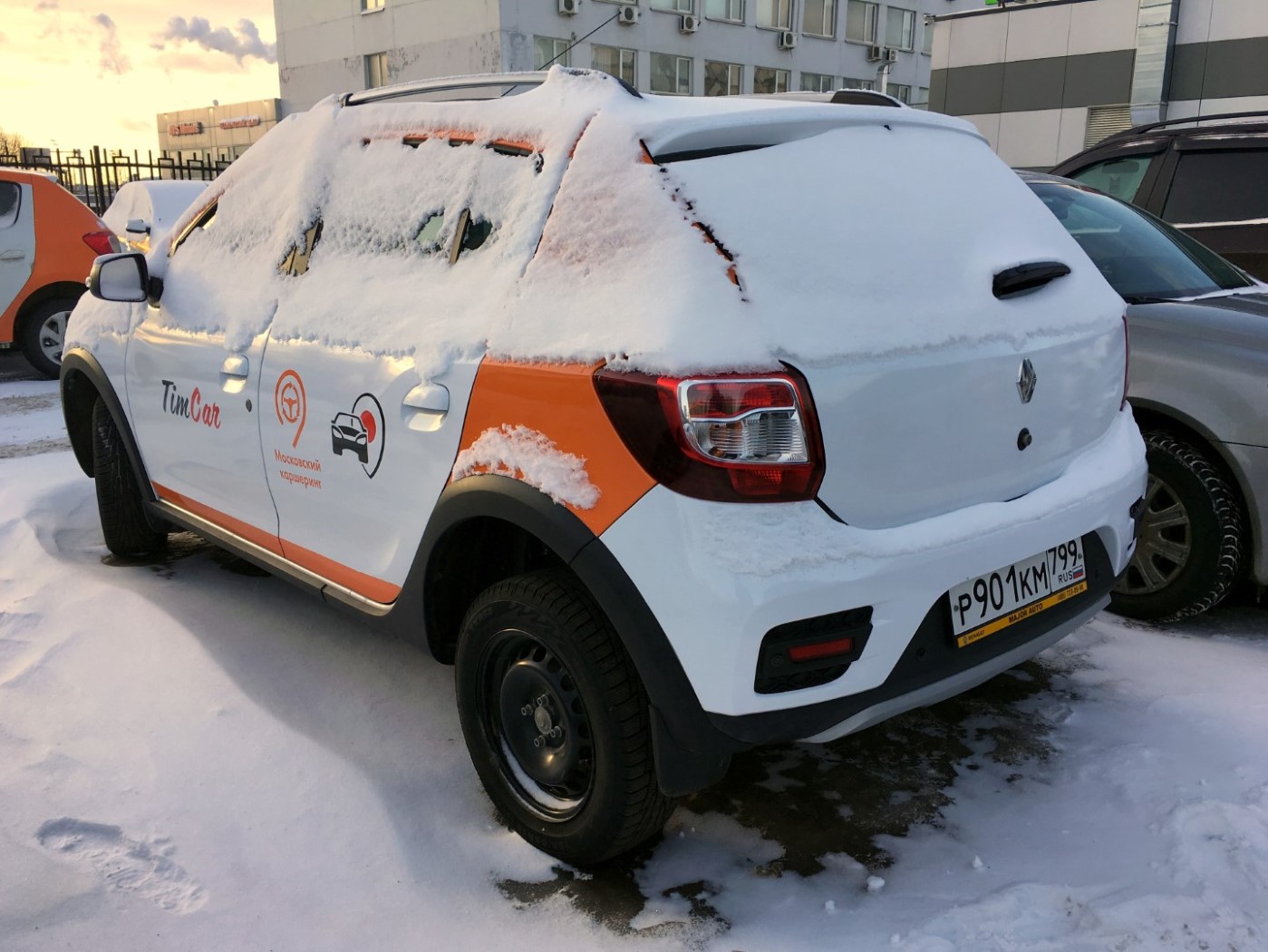 Москва, Renault Sandero № Р 901 КМ 799