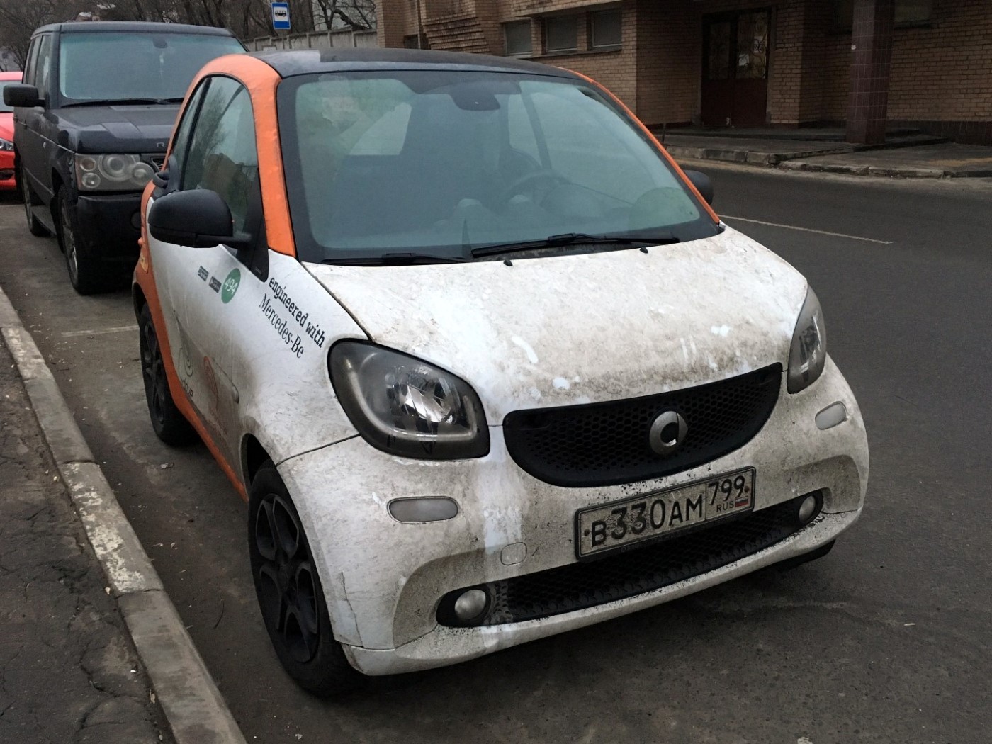 Москва, Smart ForTwo № В 330 АМ 799