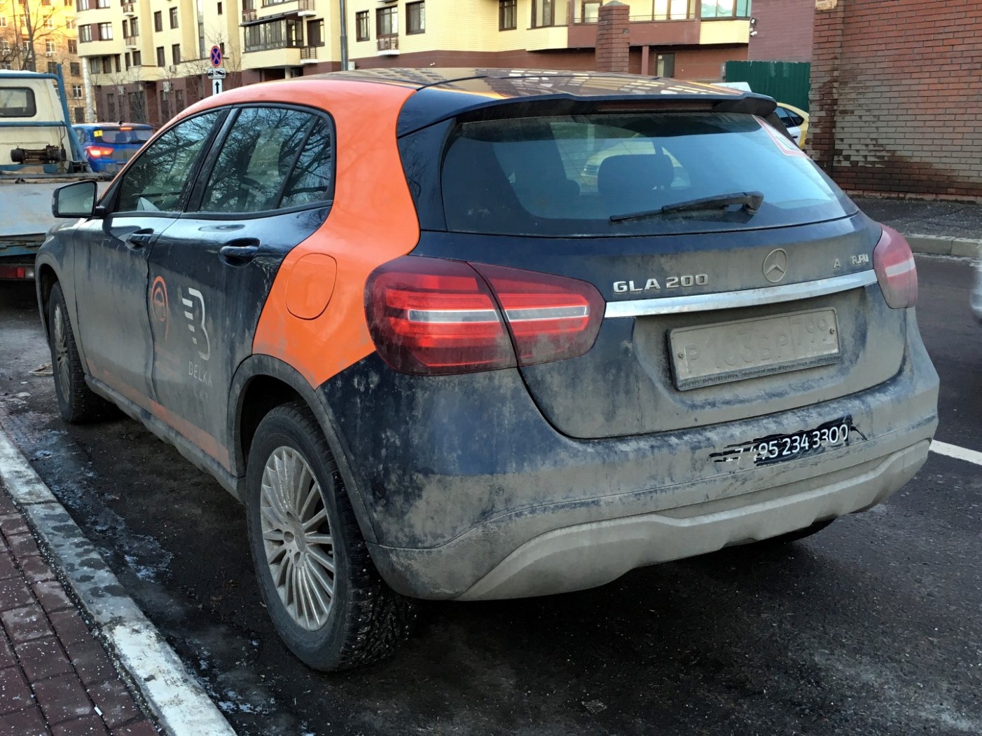 Москва, Mercedes-Benz GLA-Klasse № Р 103 ВР 799