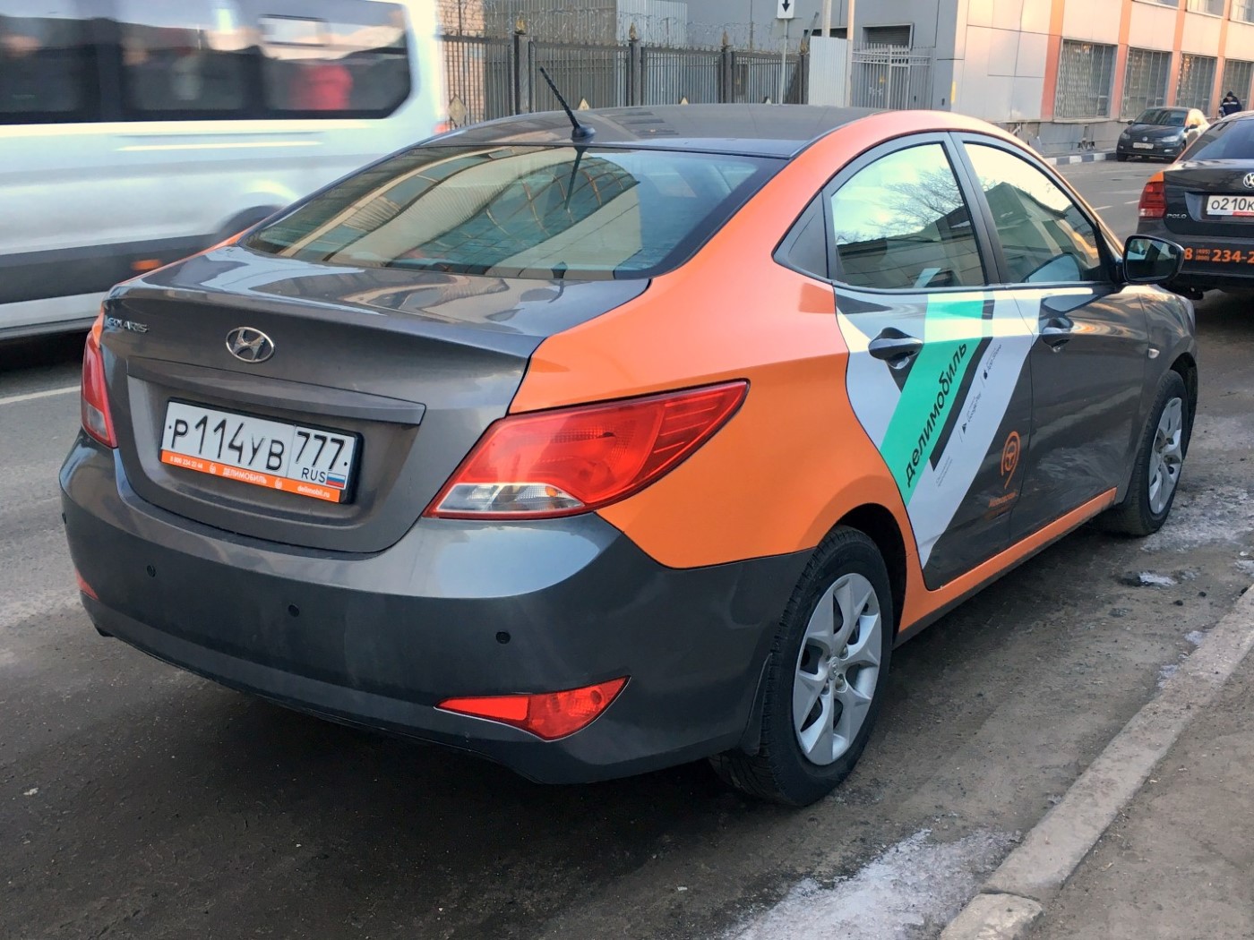Москва, Hyundai Solaris № Р 114 УВ 777