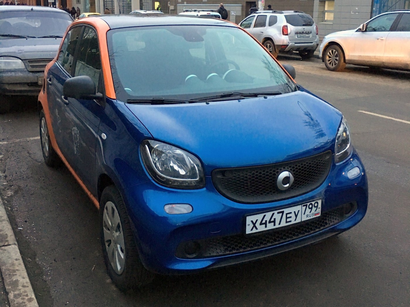 Москва, Smart ForFour № Х 447 ЕУ 799