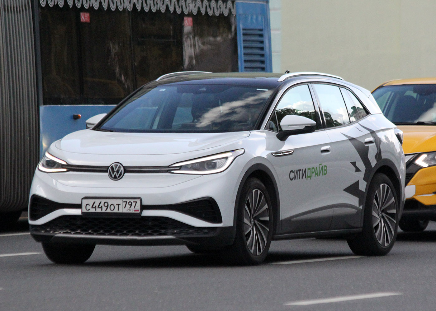 Москва, Volkswagen ID.4 № С 449 ОТ 797