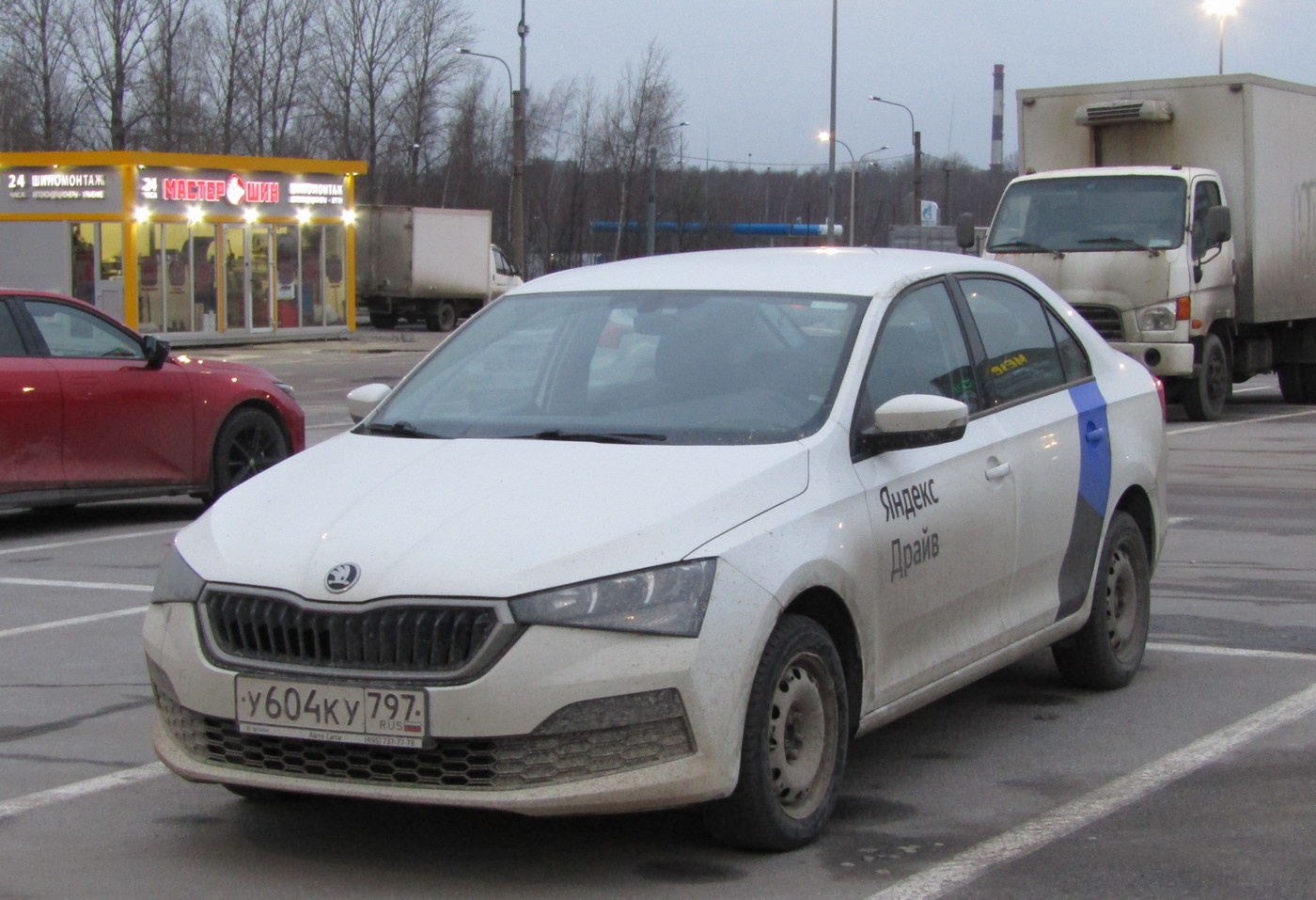 Санкт-Петербург, Škoda Rapid № У 604 КУ 797