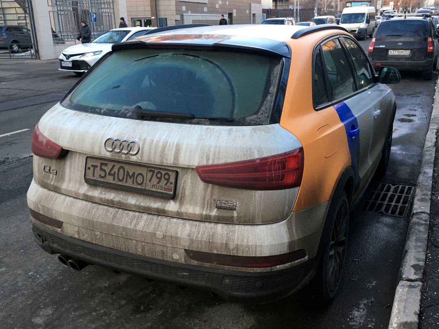 Москва, Audi Q3 № Т 540 МО 799