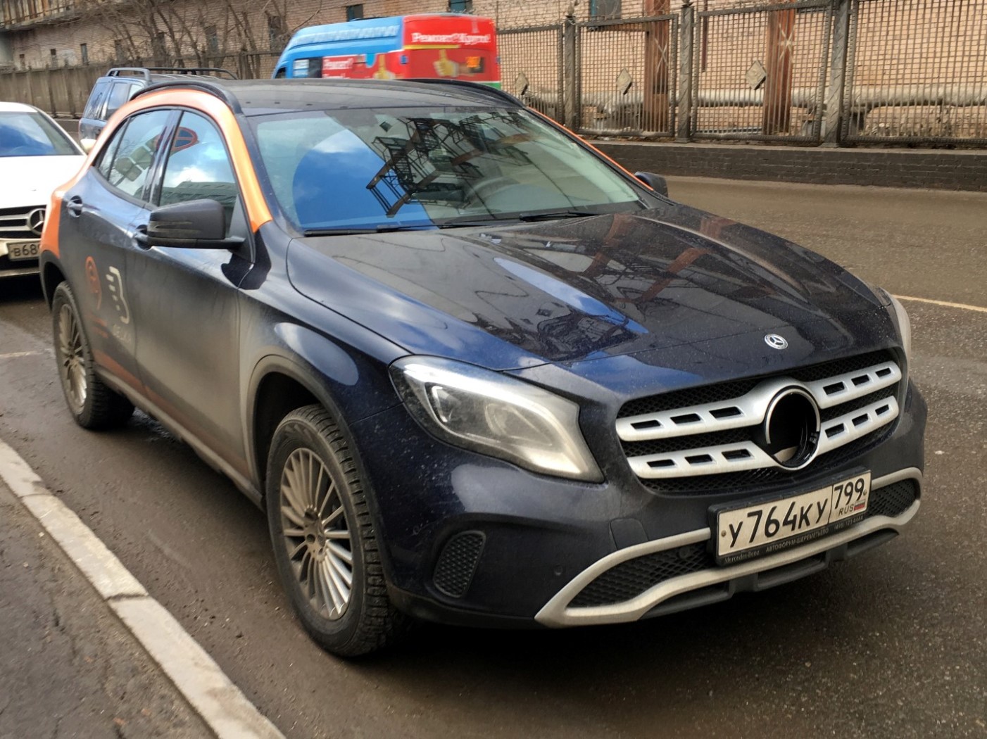 Москва, Mercedes-Benz GLA-Klasse № У 764 КУ 799