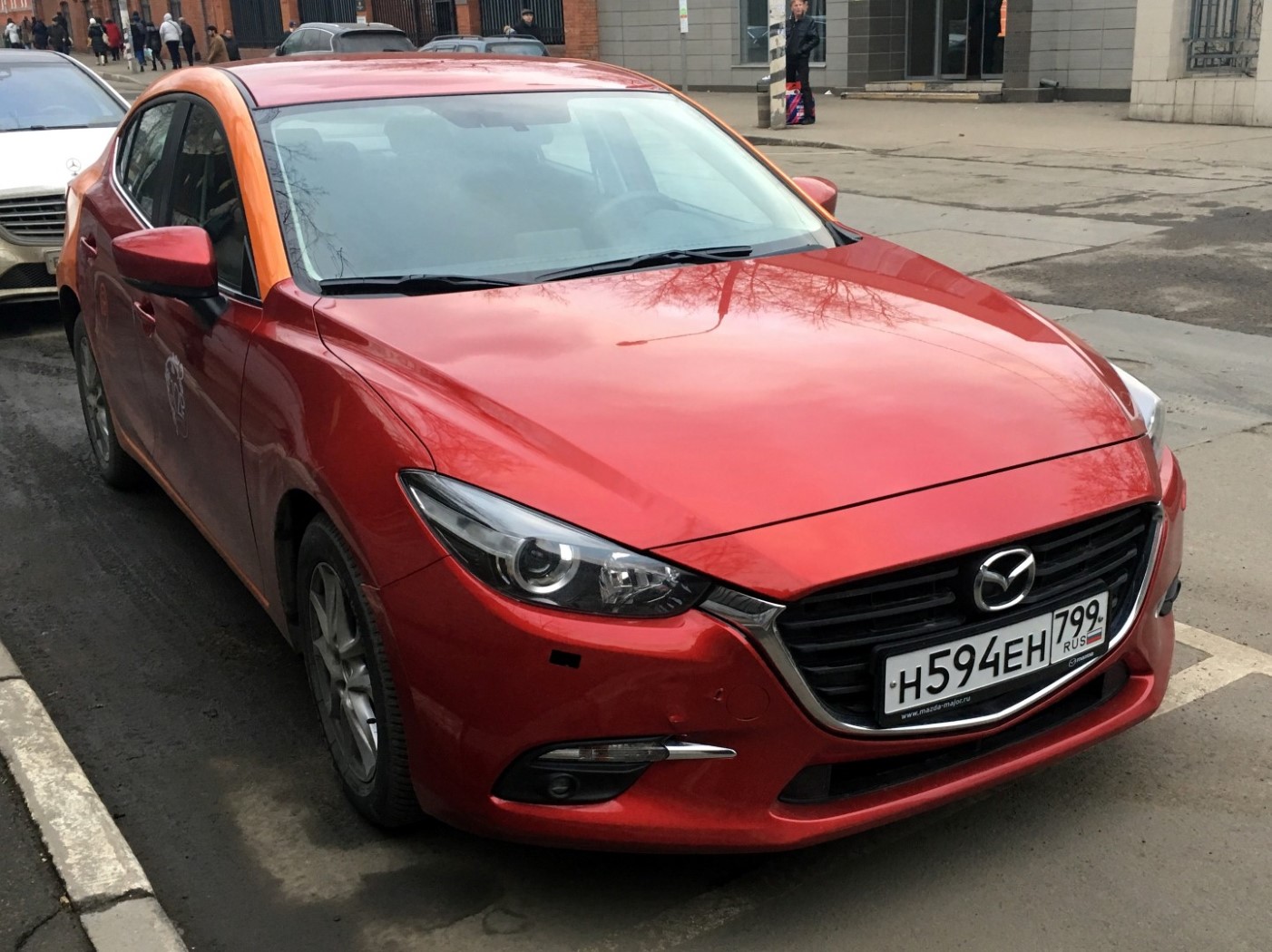 Москва, Mazda 3 № Н 594 ЕН 799