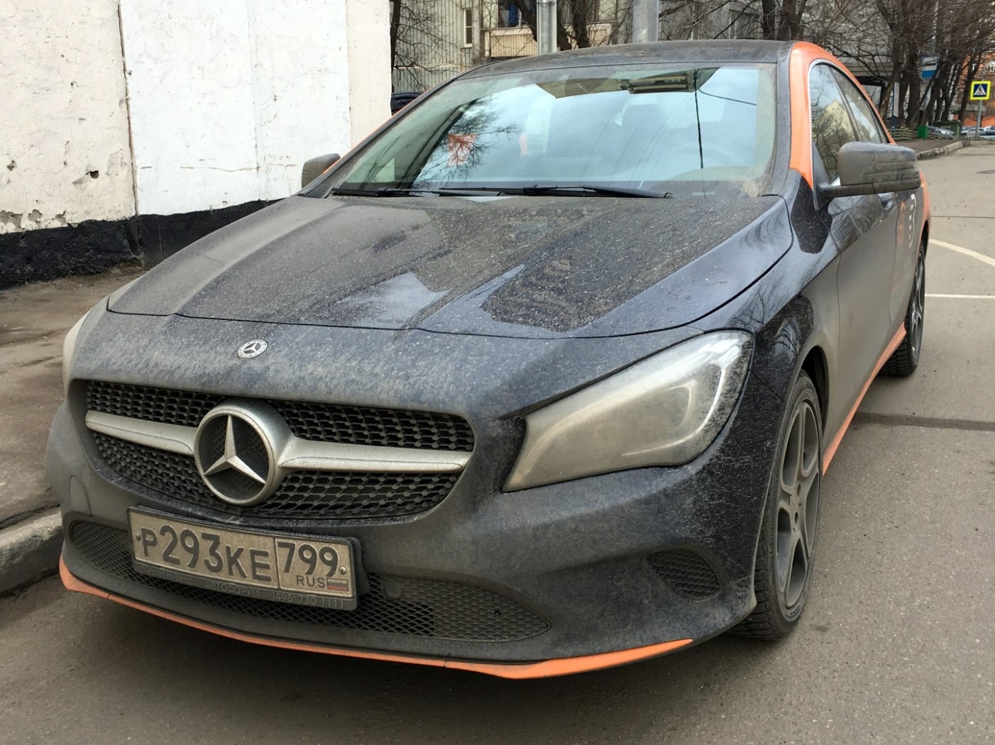 Москва, Mercedes-Benz CLA-Klasse № Р 293 КЕ 799